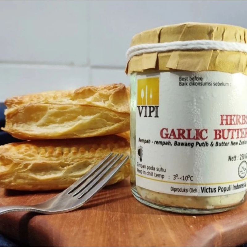

VIPI HERBS GARLIC BUTTER NEW ZEALAND@250GRAM (BISA BUAT MPASI BAYI)