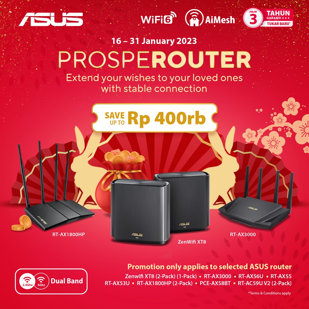 ASUS RT-AX55 AX1800 Dual Band WiFi 6 Wireless Router with AiMesh