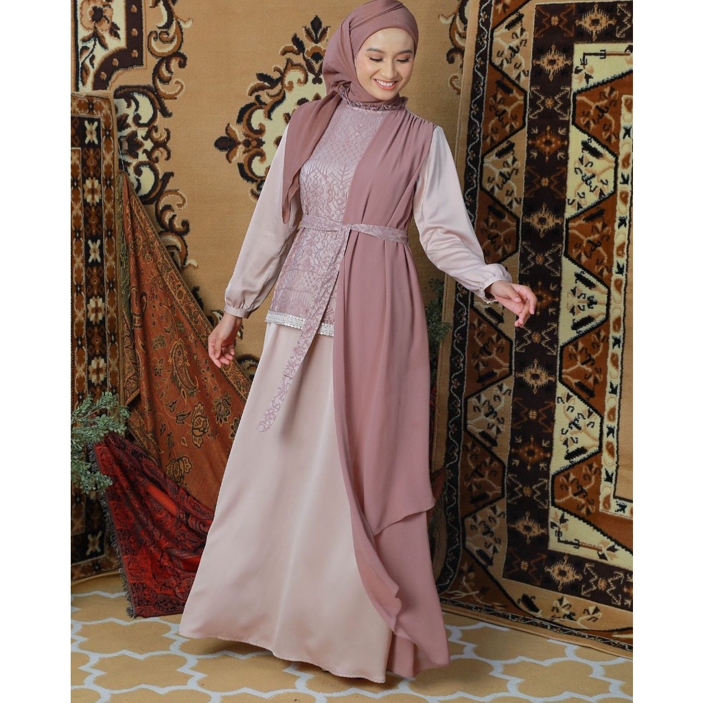Zoya Gamis Muslim Wanita Odiana Dress