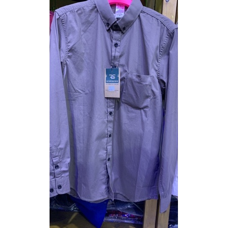 [KEMEJA POLOS] Riverside/Starting high Premium Quality