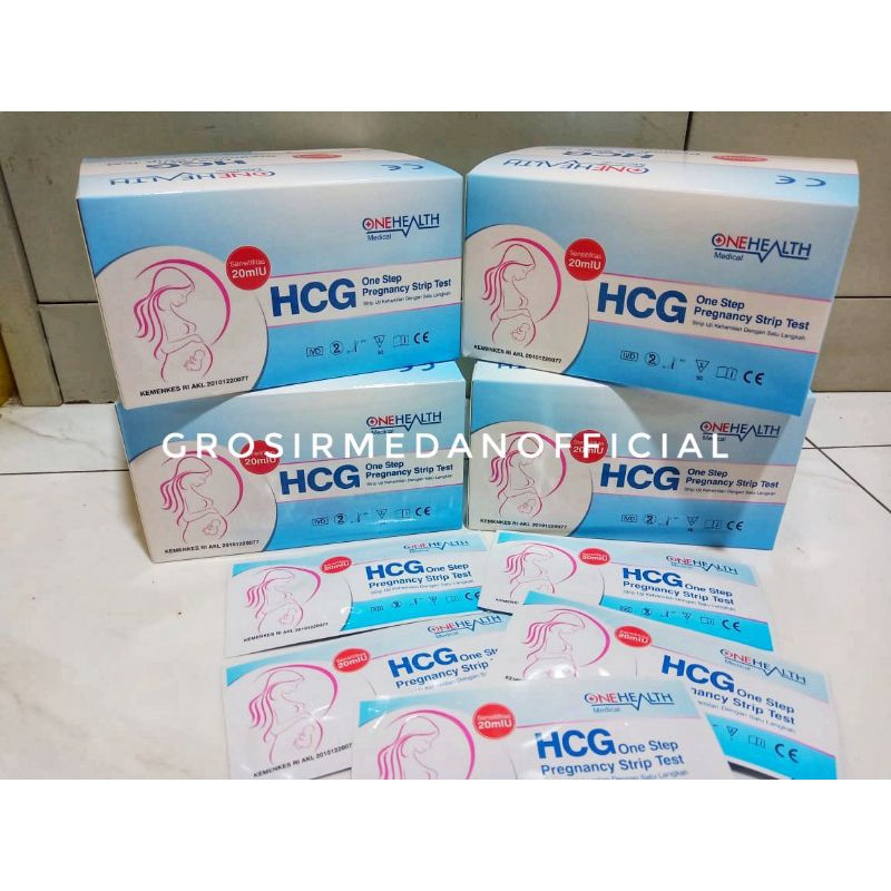 TESTPACK HCG ONE HEALTH - ALAT TES KEHAMILAN