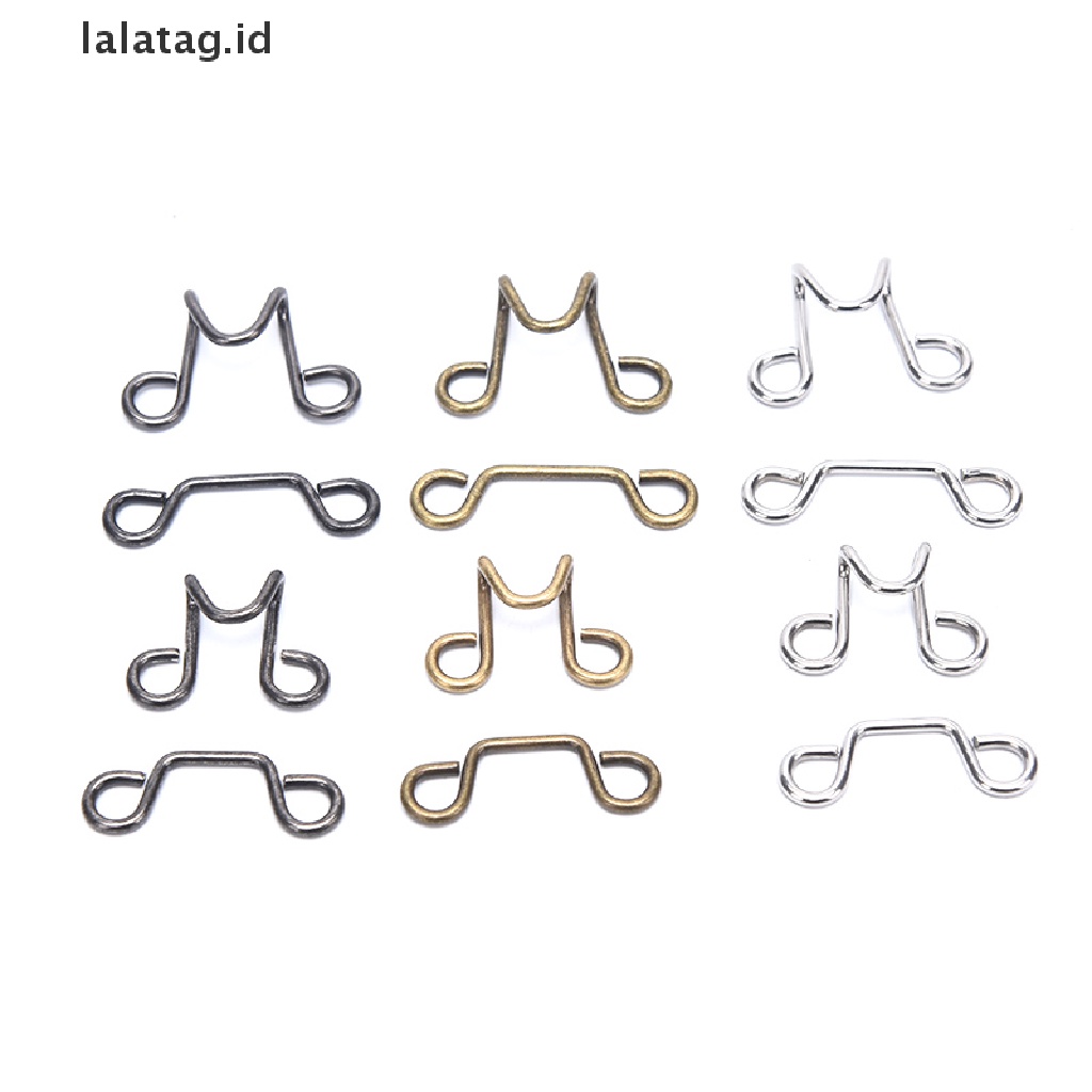 [lalatag] 1set DIY Invisible Adjust Button Metal Jeans Waist Gesper Yang Dapat Dilepas Kancing Pinggang [ID]