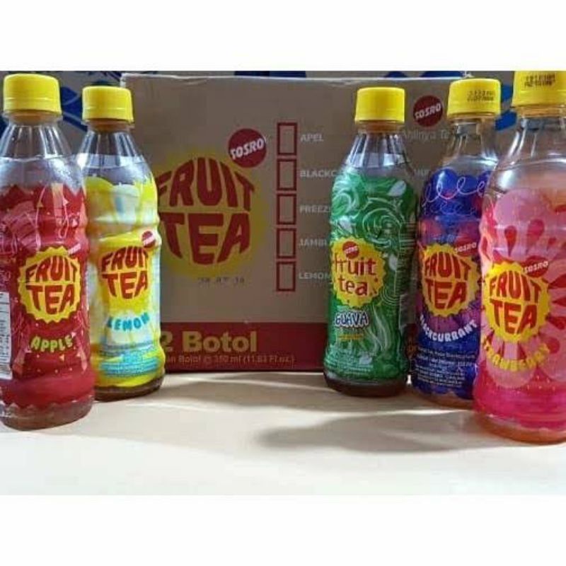 

fruit tea 350ml isi 12 pcs