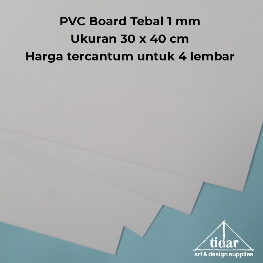 

[PRODUK-GWAJ789] PVC Board / Foam Board / Foamboard / Dinding Maket 1 MM ✶Terlaku.