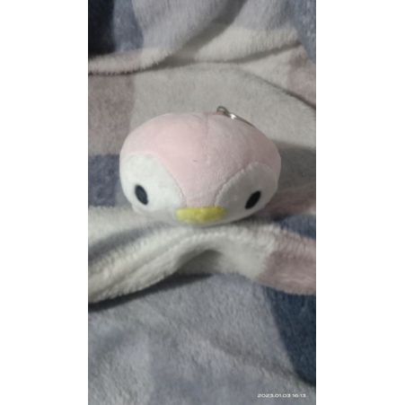 boneka mini pinguin lembut preloved