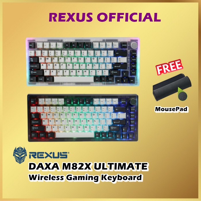 Rexus DAXA M82X Ultimate Wireless Gaming Mouse M82 X M 82