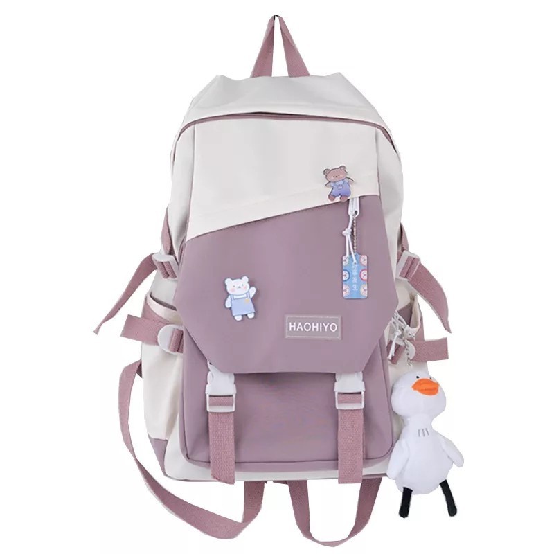 TAS RANSEL SEKOLAH PIN ANR SOFT COLOUR SODOK GESPER