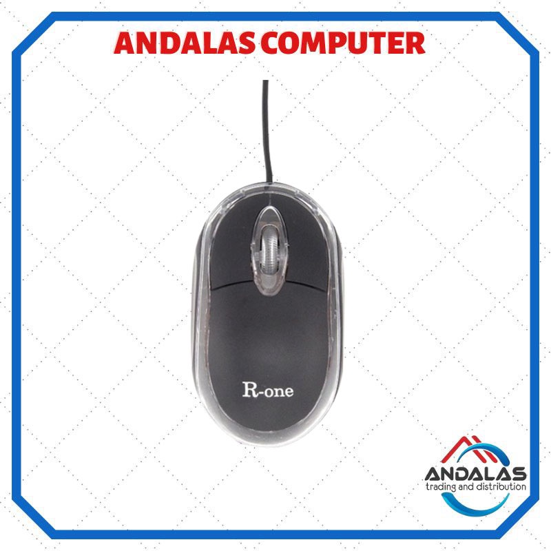 MOUSE USB R-ONE WIRED USB KABEL MINI MOUSE MURAH OPTIK M101