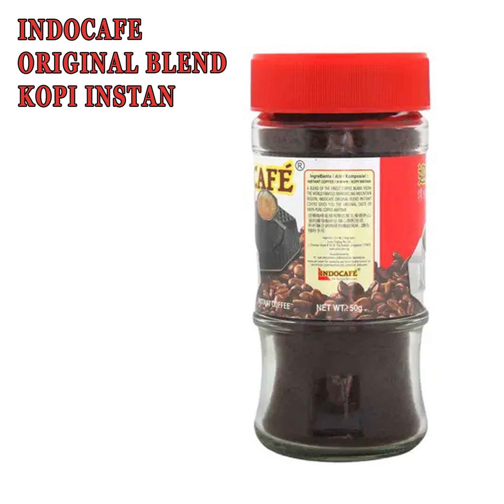 Kopi* Indocafe* Original blend* Botol 100g