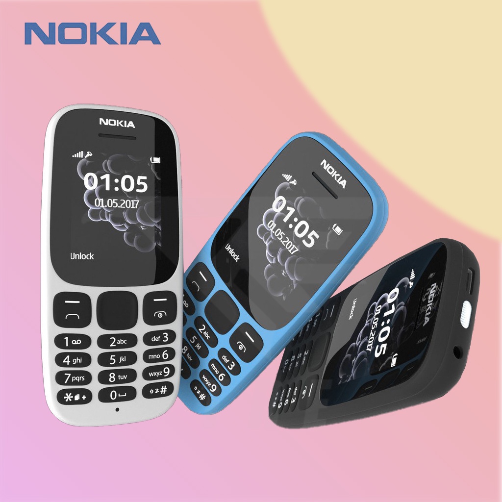 TRE HP NOKIA 105 JADUL DUAL SIM NEW