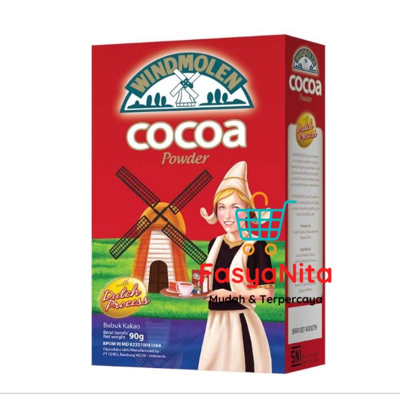 

Windmolen cocoa powder 90g coklat bubuk