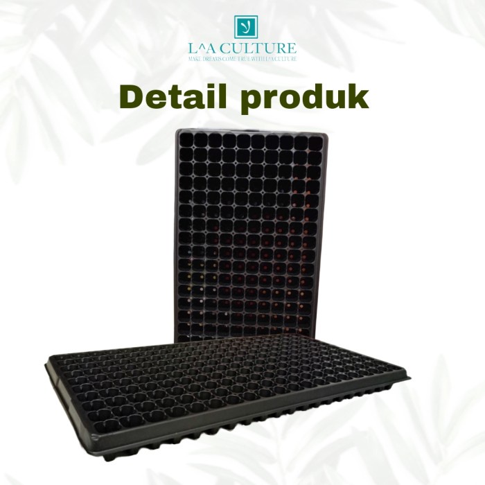 PR Tray Semai Benih Potray Seedling Kualitas Super Bahan Tebal