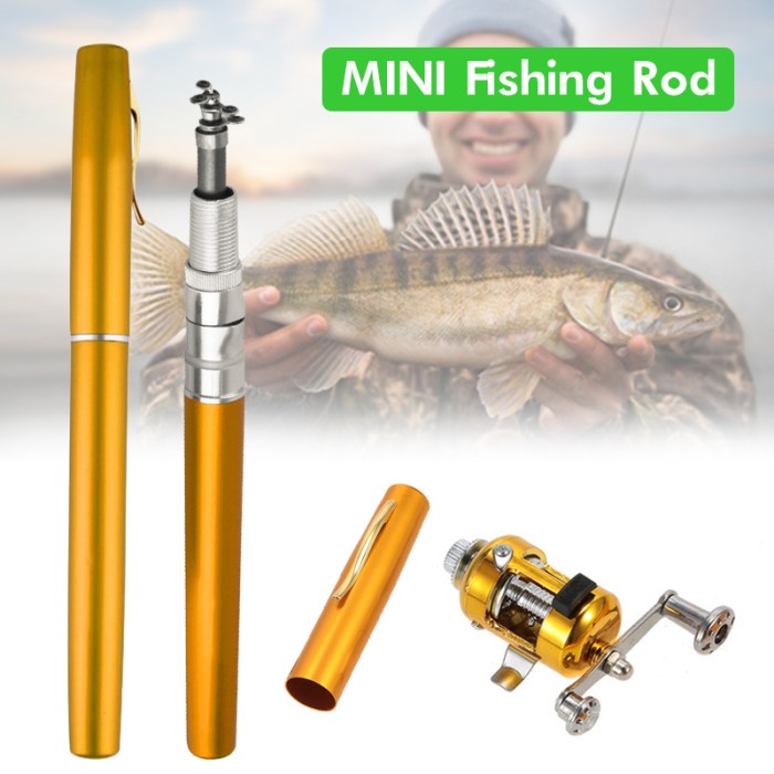 Pancing Joran Fishing Pen/ Pancingan Mini/ Kail/ Outdoor/ Pancing/ Camping