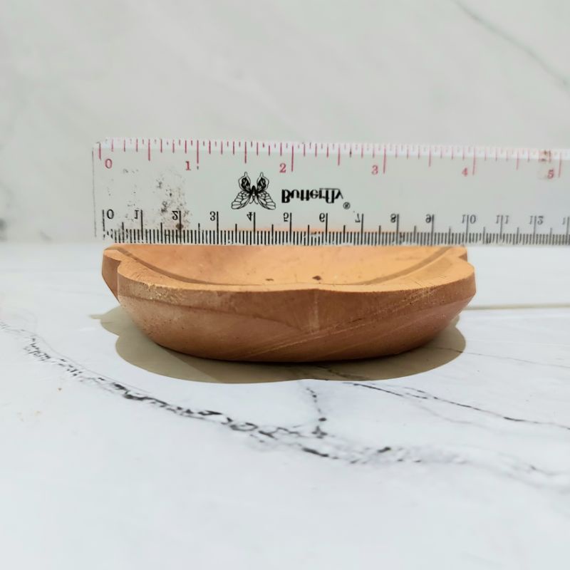 Tempat Bakar Dupa Wood Series BUNGA 10 Cm