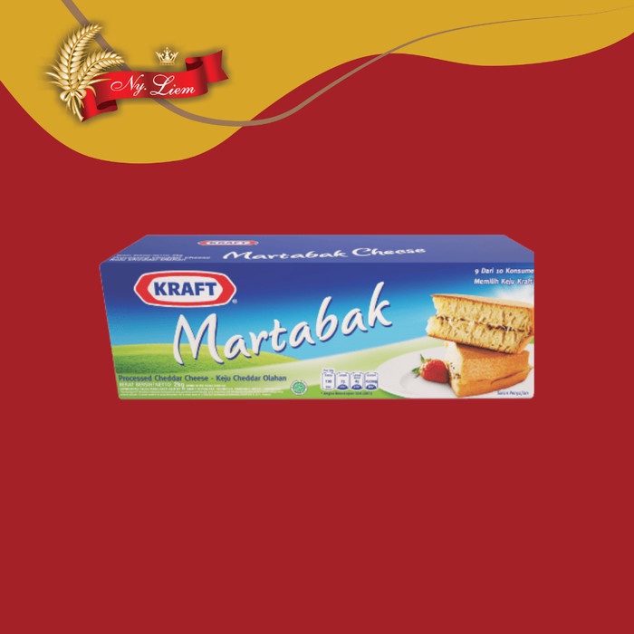 KRAFT Keju Martabak (Cheddar Olahan) 2 kg