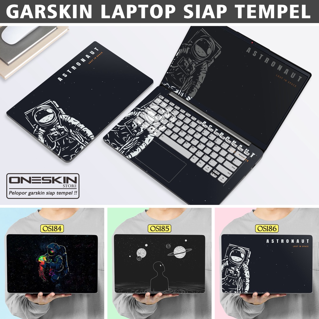 Garskin Sticker Laptop Protector Macbook Full Body Bottom Bezel Palmrest Skin Vector Space