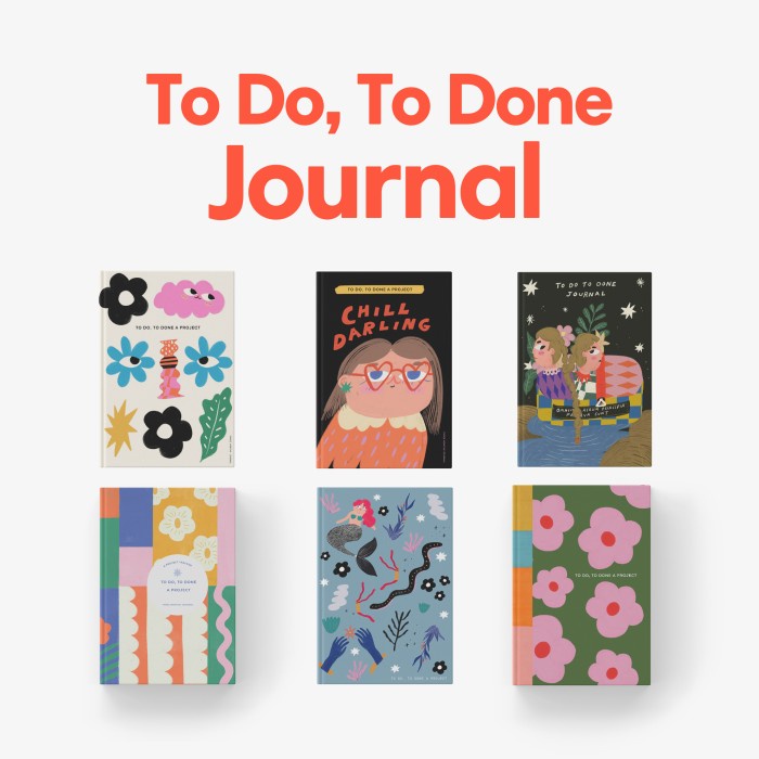 

Diary To Do, To Done Journal