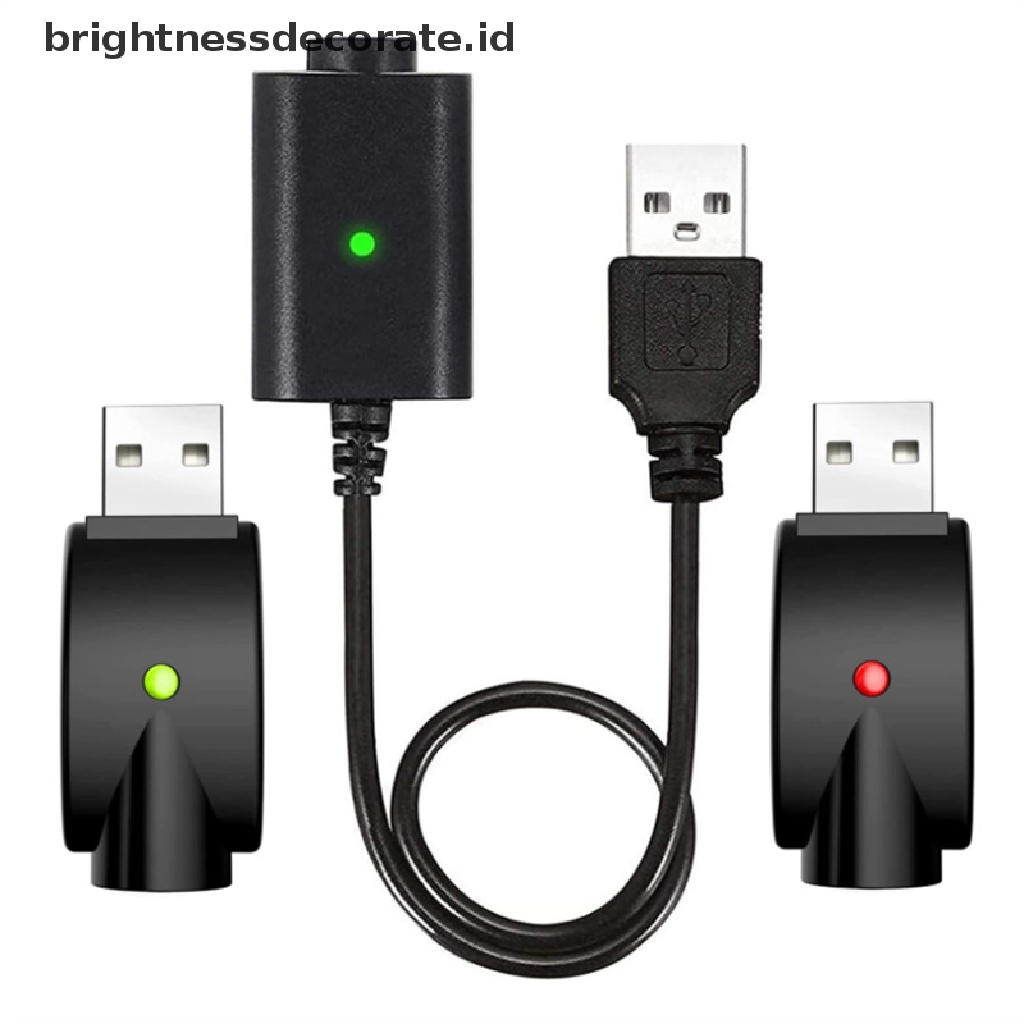 [Birth] 3pcs Konverter Adaptor Charger Smart USB 510benang Tahan Lama Dengan Lampu Indikator [ID]