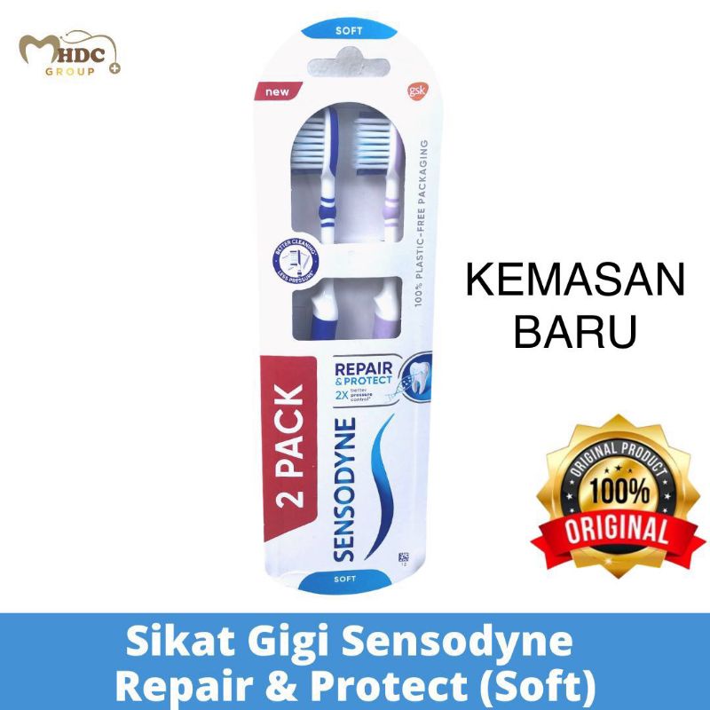 Sikat Gigi Sensodyne Repair and Protect Soft