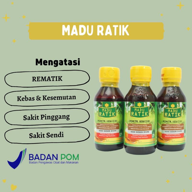 MADU RATIK ORIGINAL 100% TERBAIK