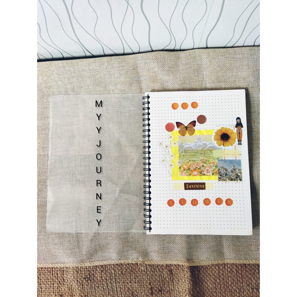 

Rumah Wardah Buku Jurnal Sun Flower Stiker MyyJourney