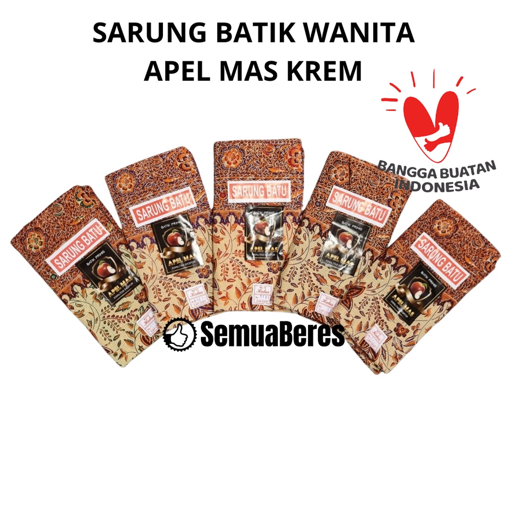 Sarung Batik Perempuan / Sarung Batu / Batik Halus