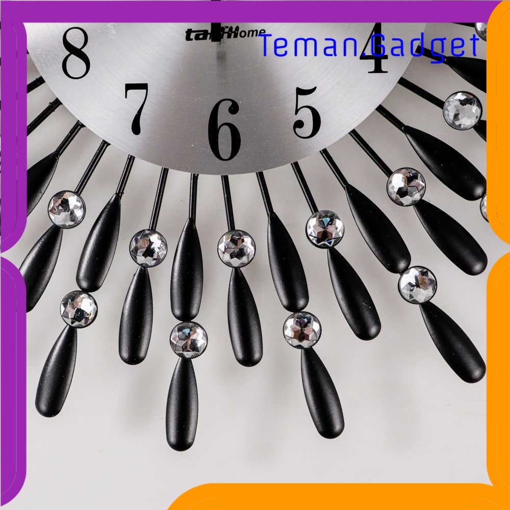 TG-PJM TaffHOME Jam Dinding 3D Quartz Creative Luxury Diamond 37 cm - H74