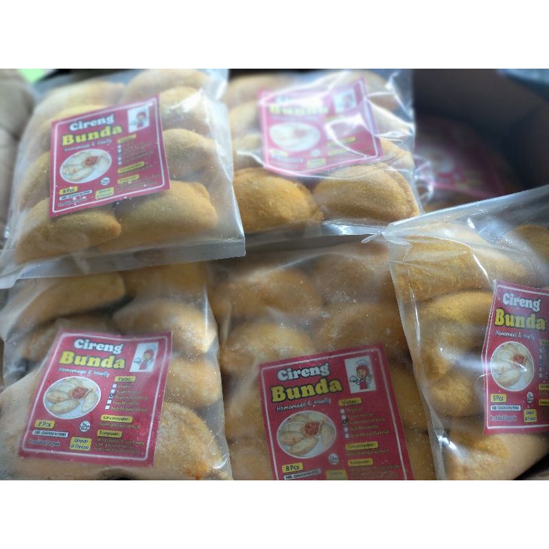 

Cireng Crispy Ayam Mercon isi 8