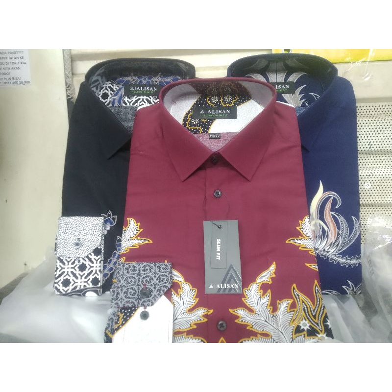 Kemeja Batik Alisan Panjang