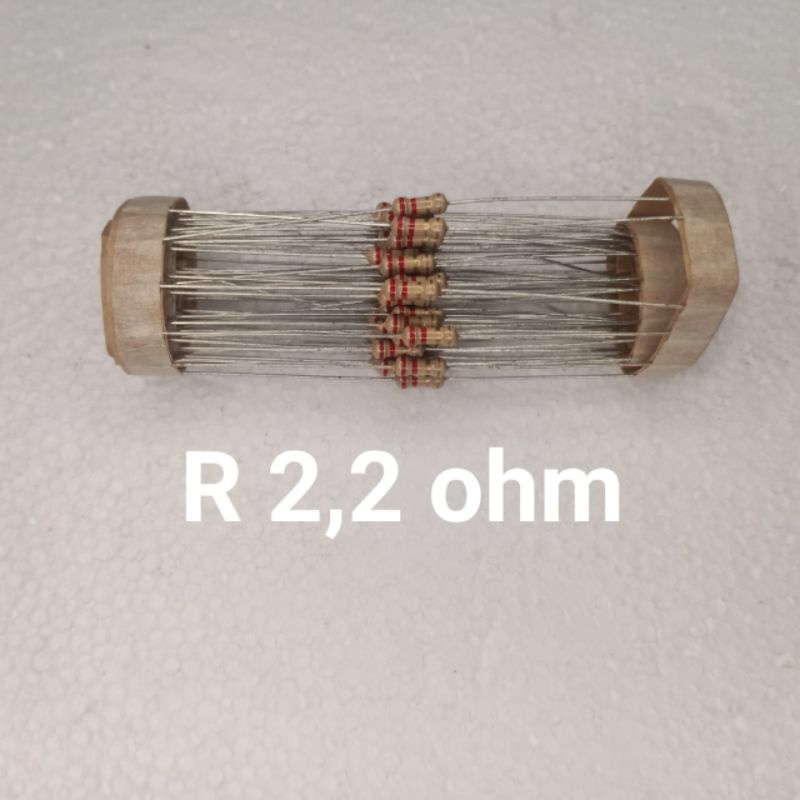 RESISTOR 2,2 ohm (5% 1/4watt)