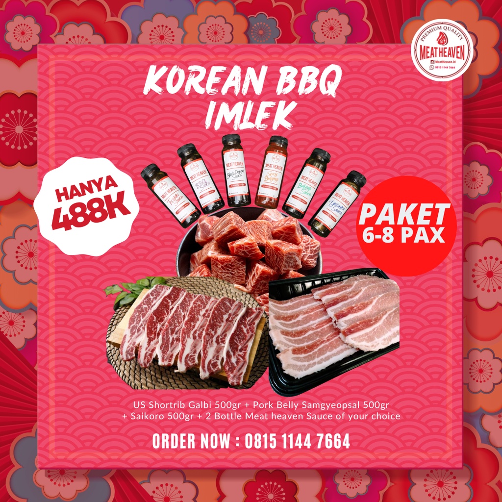 Jual Paket Korean BBQ 6-8 Pax | Shopee Indonesia