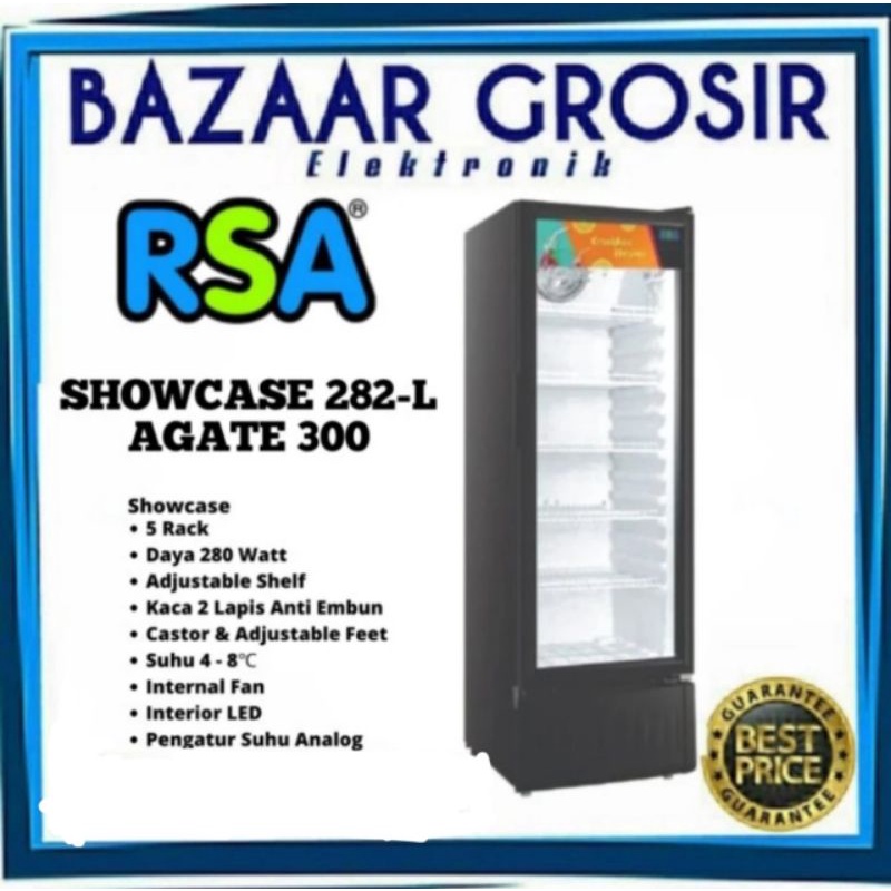 GEA/GETRA/RSA AGATE-300 SHOWCASE COOLER AGATE300 / AGATE 300N