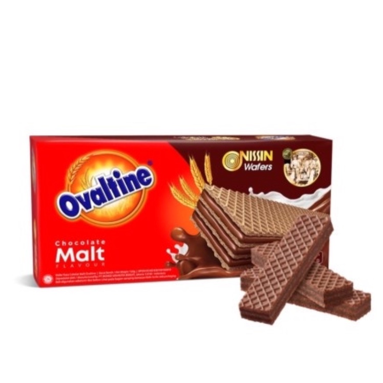 

Nissin Wafer Ovaltine Chocolate Malt 150gr