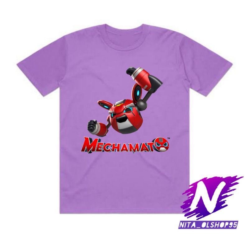 BAJU KAOS ANAK MECHAMATO MECHABOT