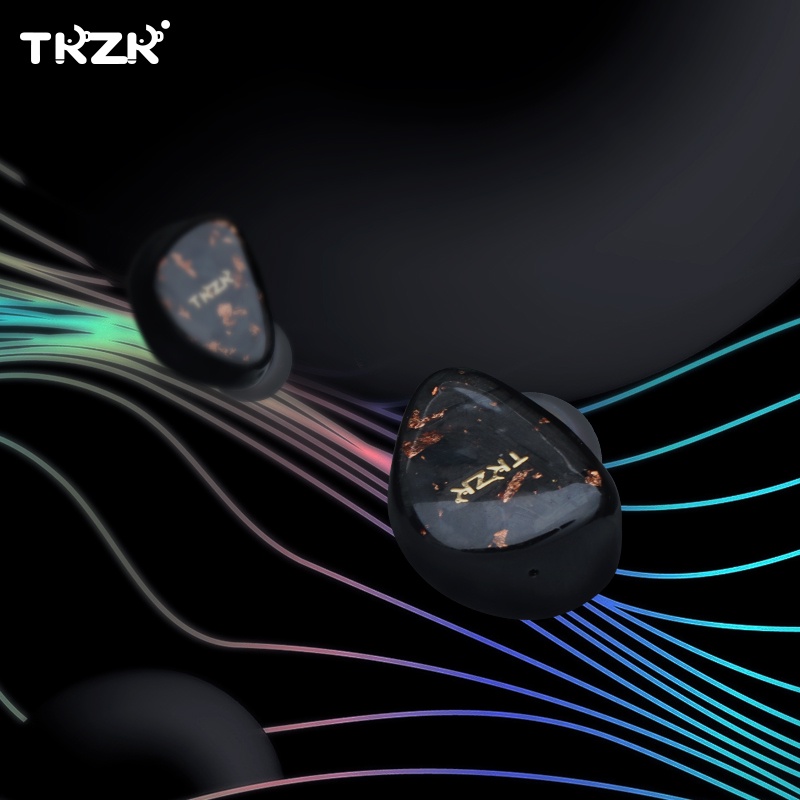 Tkzk Ouranos In-Ear Monitor 10mm CNT Diafragma Dynamic Driver Earphone 2Pin Headphone Kabel