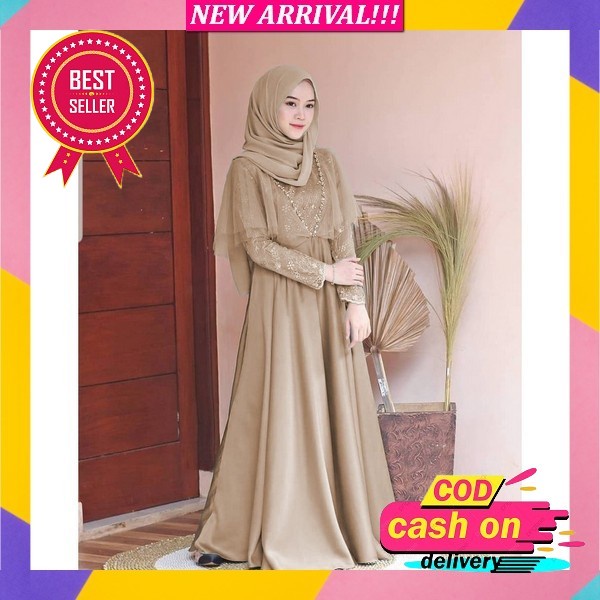 Baju Gamis Elegan Baju Muslim Benita Maxy Games Bju Muslimah Terbaru 2023 Gamis Lebaran Pesta Dewasa