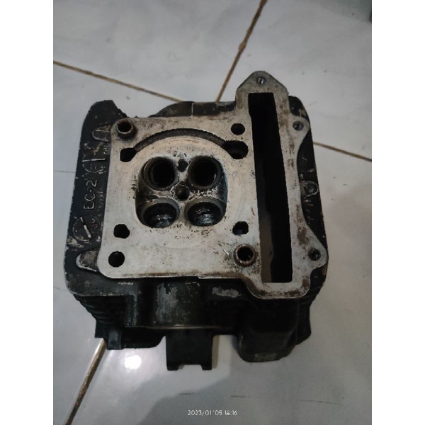 Bahan Blok Head Suzuki Satria Fu Karbu Ori (Copotoan/Bekas)