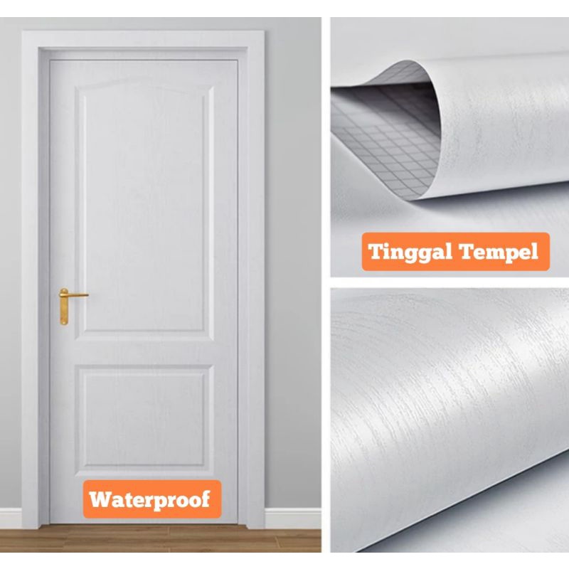STIKER PINTU KAYU/STICKER PINTU/STIKER PINTU KAMAR MANDI/STICKER PINTU KAMAR MANDI/WALLPAPER PINTU