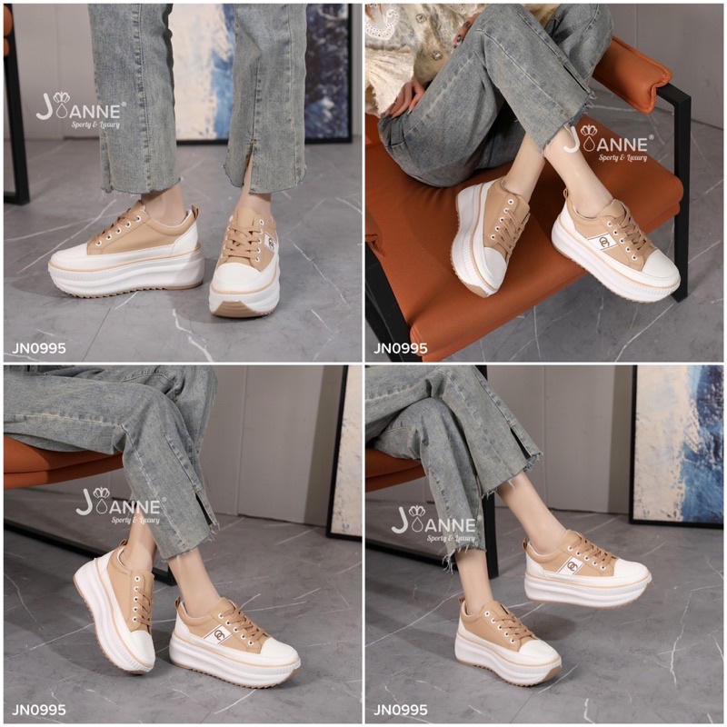 RESTOCK! [ORIGINAL] JOANNE Highsole Sneakers Shoes Sepatu Wanita #JN0995