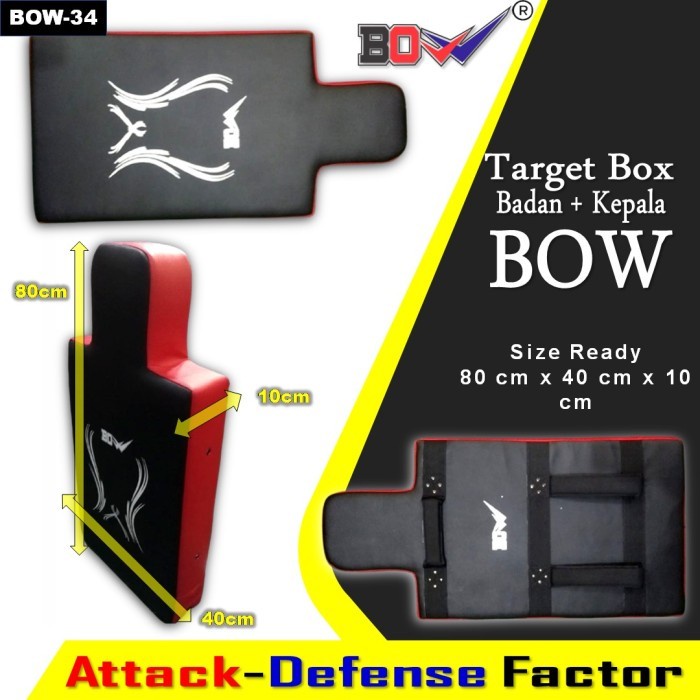 Target Target Box Kotak Tameng Besar Taekwondo Silat Karate Pad Armor Latihan