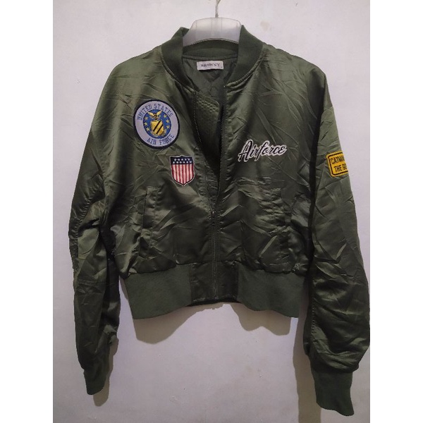 bomber jacket army