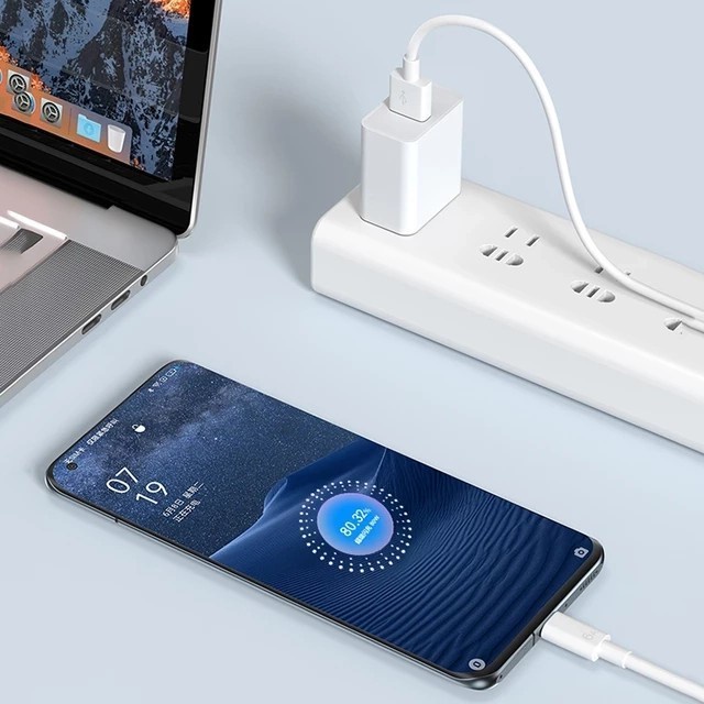 Charger Casan For Reno 8z 80W Type C Supervooc Power Adapter