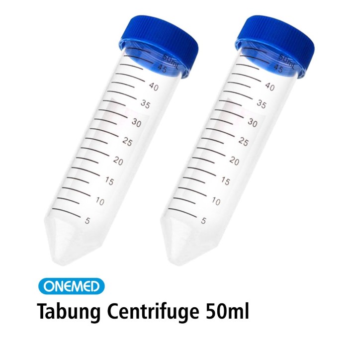 Tabung Centrifuge PP 50ml Onemed Pcs OJ