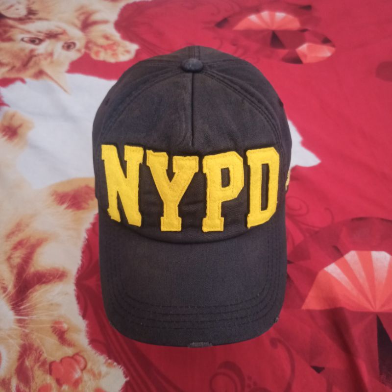 Topi NYPD Ripped Second Import