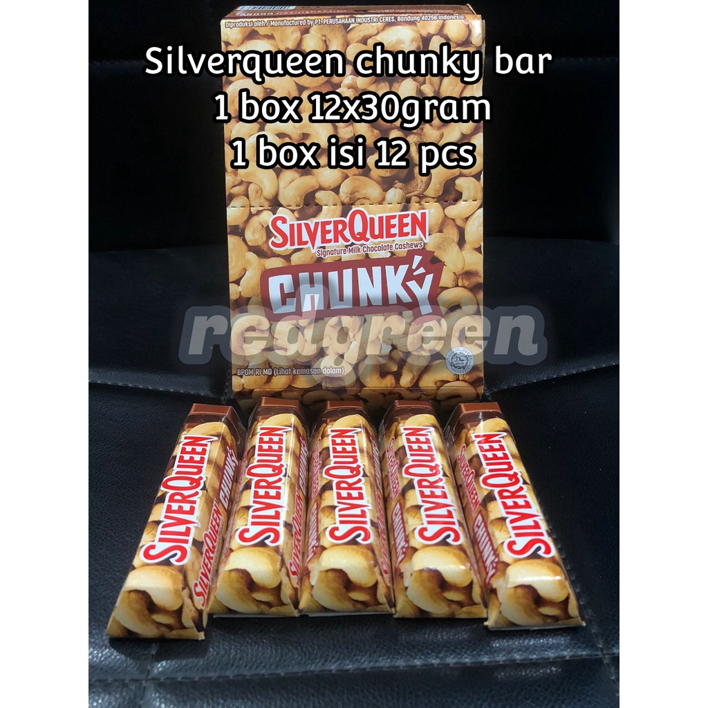 

Silverqueen Chnky Bar 26gr Almond Cashew Chunky 26gr 1 Box 12x26gr