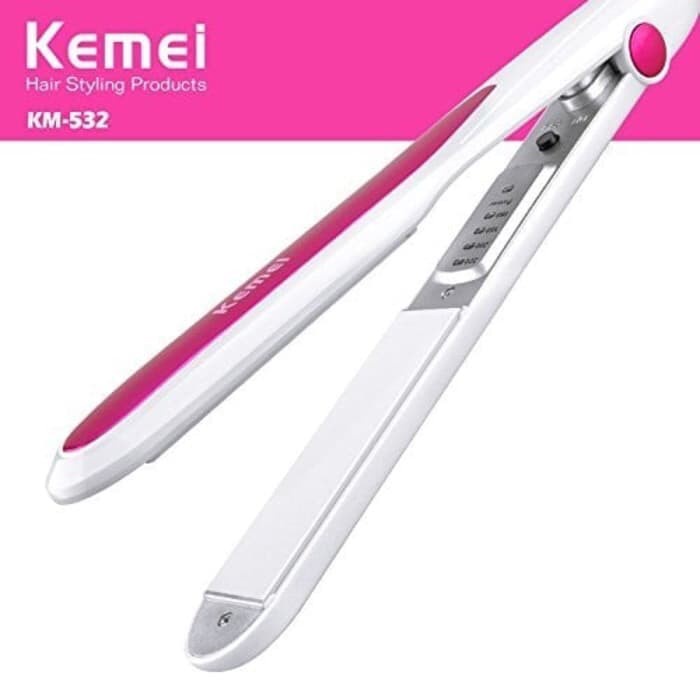 COD Catokan Rambut Kemei KM-532 Catok Professional Hair Straightener Kemei Km-532