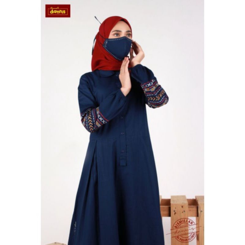 NEW ARRIFAL ABAYA REGULER A220404 BY DANNIS COLECTION