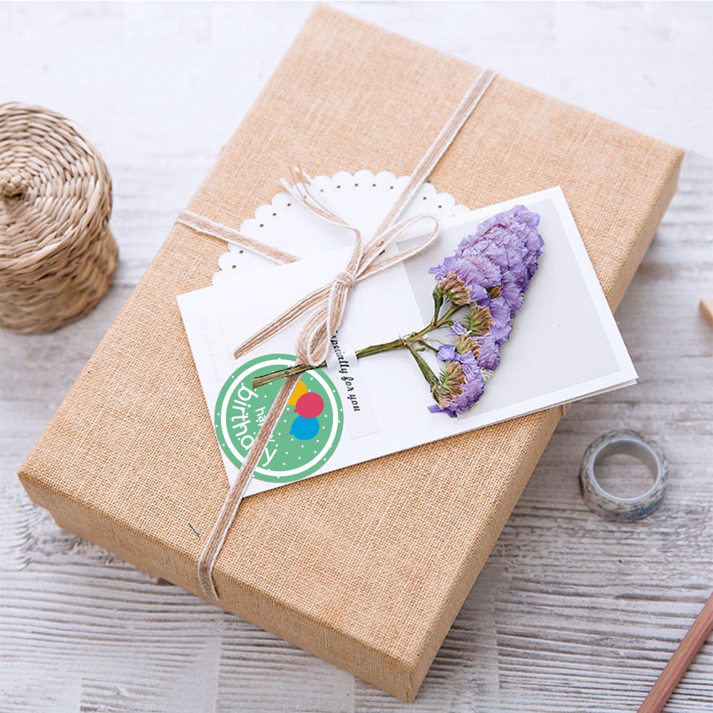 Serenity PALING  MURAH ISI 500 Pcs Stiker Label Roll Thank You - Sticker Stiker Label Makanan Thank You For Order atau Birthday Ulang Tahun Anak karakter Lucu Import - SLB01