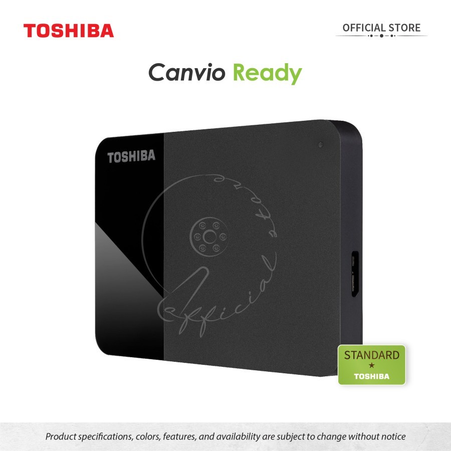 Hardisk Eksternal Toshiba Canvio Basic / Canvio Ready HDD External Termasuk Kabel Harddisk USB 3.0 1TB / 2TB