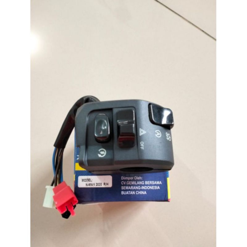 1 pcs complete saklar kanan nmax 2020 new R/H saklar jepit stang saklar motor matic nmax new 2020 sa